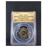 2020-D American Innovation $1 Coin, ANACS MS67
