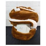 Threshold Sherpa-Lined Throw Blanket