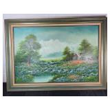 Delino Oil on Canvas Landscape Painting