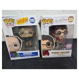 Funko Pop Figures, Seinfeld and Harry Potter