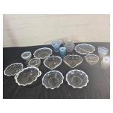 Hobnail Glass Serving Pieces