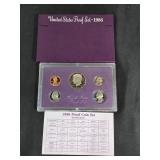 1986 US Mint Proof Coin Set