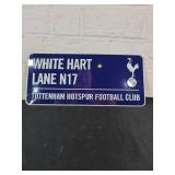 Tottenham Hotspur Metal Wall Sign