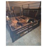 King Size Captainï¿½s Bed with Drawers