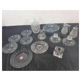 Clear Pressed Glass Tableware