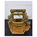 McCoy Pottery Wishing Well Planter
