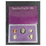 1984 US Mint Proof Set in Original Packaging