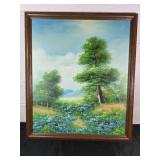 Delino Oil on Canvas Landscape Painting