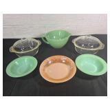 6 Fire-King Dinnerware Pieces