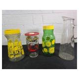 Glass Drinkware with Graphic Designs