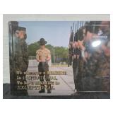 United States Marines Decorative Metal Sign