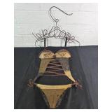 Tin Swimsuit Wall Art Decor