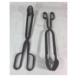 Cast Iron Kitchen Tongs
