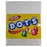 Dots Candy Metal Advertising Sign