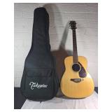 Yamaha FG700S Acoustic Guitar with Takamine Case