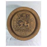 Lowenbrau Plastic Barrel Wall Decor