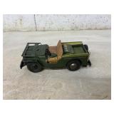 Vintage Metal Jeep-Style Toy Vehicle