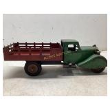Vintage Pressed Steel Toy Dump Truck