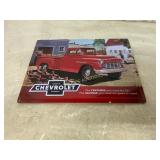 Chevrolet Metal Advertising Sign