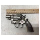 Metal Toy Cap Gun with Textured Grips