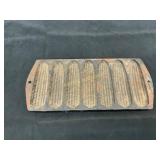 Cast Iron Cornbread Mold with Six Cavities