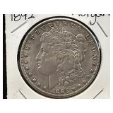 1892 Morgan Silver Dollar, 90% Silver