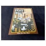 Reproduction Metal Sign of Saturday Evening Post C