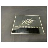 Kimber Branded Metal Sign