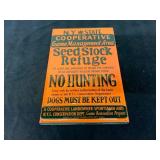 NY State Cooperative Game Management Sign