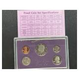 1987 U.S. Proof Coin Set in Original Case