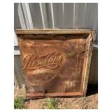 Pepsi-Cola Embossed Metal Ceiling Panels