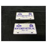 2 Tin Ford Tags