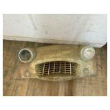 Front Bumper from Classic Car with Grill and Headl