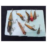 8 Vintage Fishing Lures
