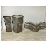 Vintage Metal Vehicle Grilles and Panels