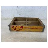 Wooden Royal Crown Cola Bottle Crate