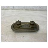 Brass Inkwell Set
