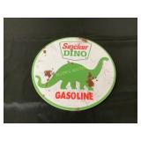 Metal Sinclair Dino Gas Sign