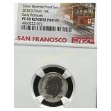 2018 S Silver Reverse Proof Dime PF69