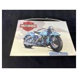 Harley-Davidson Knucklehead Metal Sign