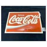 Plastic Coca-Cola Sign