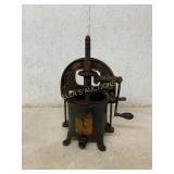 Enterprise Mfg. Co. Cast Iron Sausage Stuffer