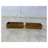 Vintage Wooden Cheese Crates