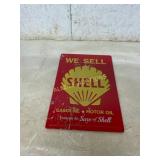 Shell Gasoline Advertising Tin Sign