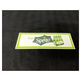Porcelain Sprite Advertising Sign