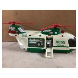 Hess 2002 Helicopter with Motorcycle and SUV