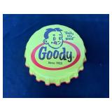 Goody Advertising Tin Bottle Cap Sign