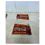 Coca-Cola Advertising Cloth Banner