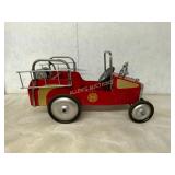 Metal Pedal Fire Truck