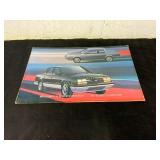 1985 Chevrolet Celebrity Cardboard Advertisement